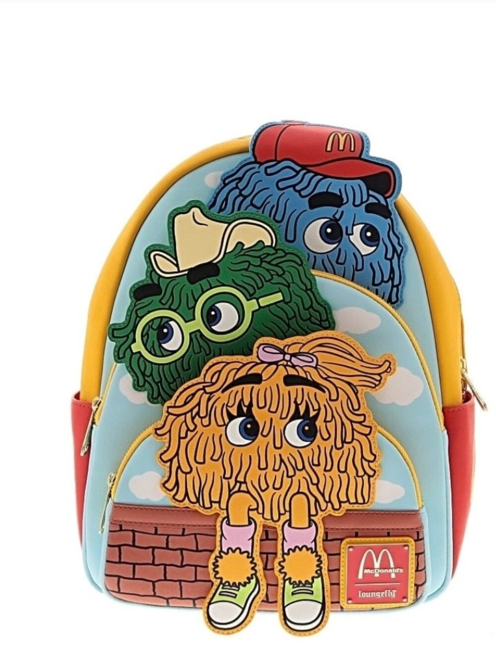 Loungefly McDonald's Fry Kids Mini Backpack